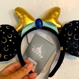 Authentic Disney Parks Princess Jasmine Minnie Mickey Ear Headband BaubleBar